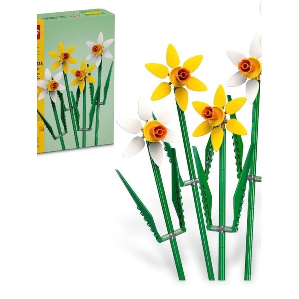 LEGO Creator Daffodils 40747 Botanical Collection Flower Building Set 216 Pcs